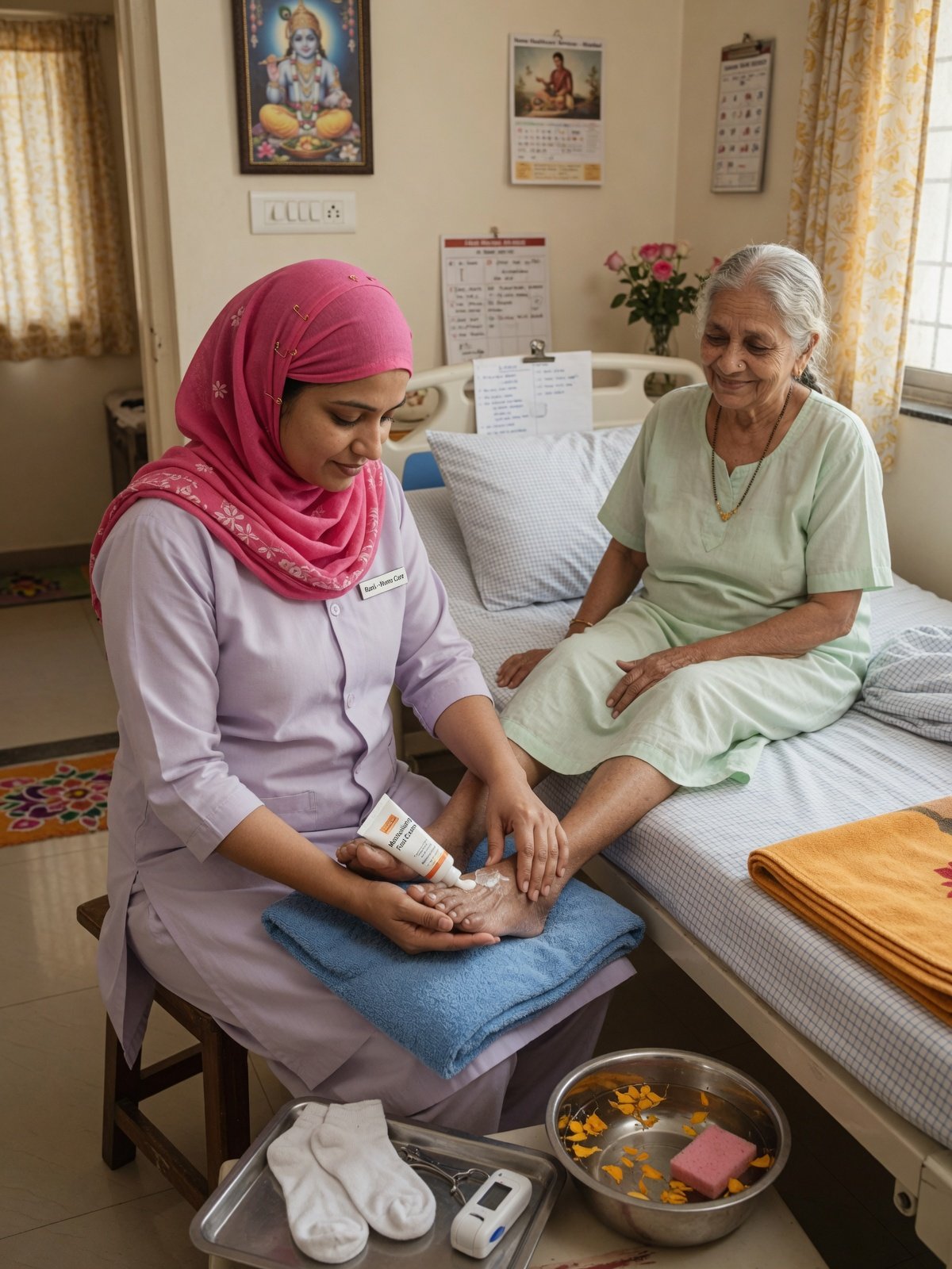Post-surgical patient care at home in Bathinda